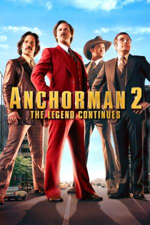 Poster for Anchorman 2: The Legend Continues