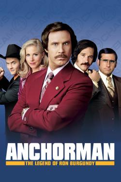 Poster for Anchorman: The Legend of Ron Burgundy